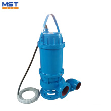 High speed 800m3/h WQ non clog centrifugal sewage submersible water pump